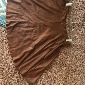 ⭐MATISON STONE Vegan Leather Circle Skirt